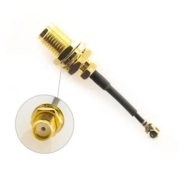 Flexible Sma Female To Ufl Rf Adapter Connector Cable 25Mm 1