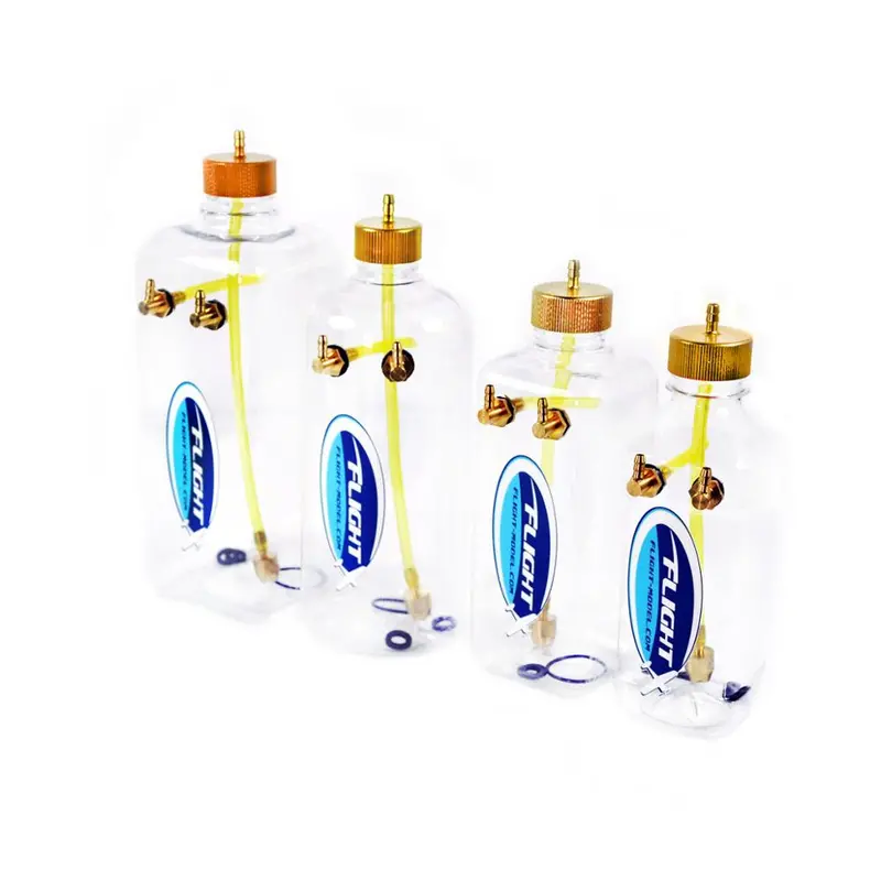 Flight Model Transparent Fuel Tank 260Ml 360Ml 500Ml 700Ml 1000Ml With Oil Nozzle For Rc Airplane Aircraft 1