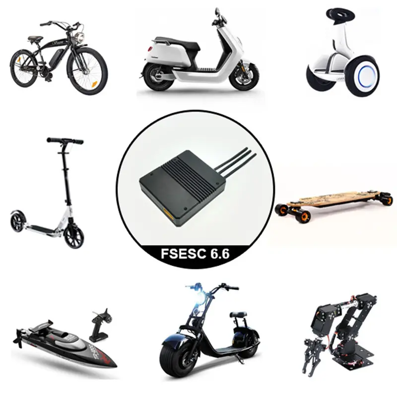 Flipsky Fsesc6.6 60A Esc Based Upon Vesc® 6 Aluminum Case For Electric Skateboard Rc Car 1