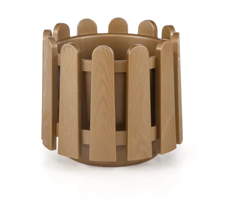 Flower Pot (Gold) 9" 1