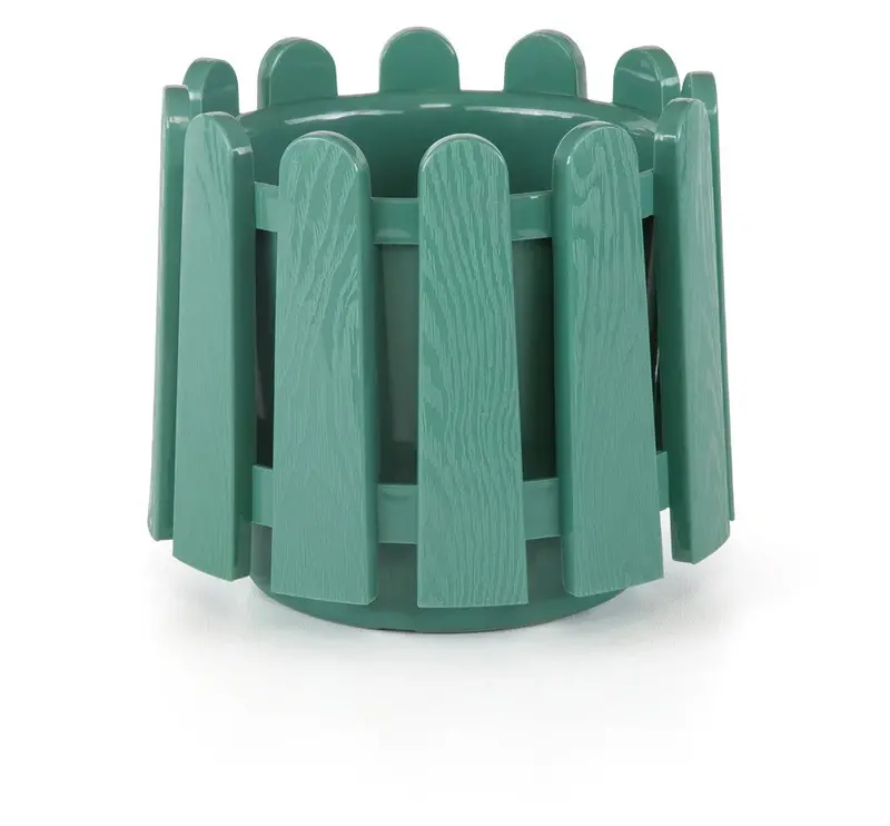 Flower Pot (Green) 9" 1
