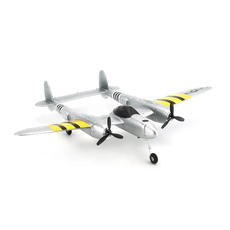 Flybear Fx-816 P38 Rc Airplane Rtf 430Mm Wingspan 2.4Ghz 2Ch Epp Aircraft Scaled Zoom Fixed Wing Outdoor Flight Remoted-Controlled Plane Trainer 2