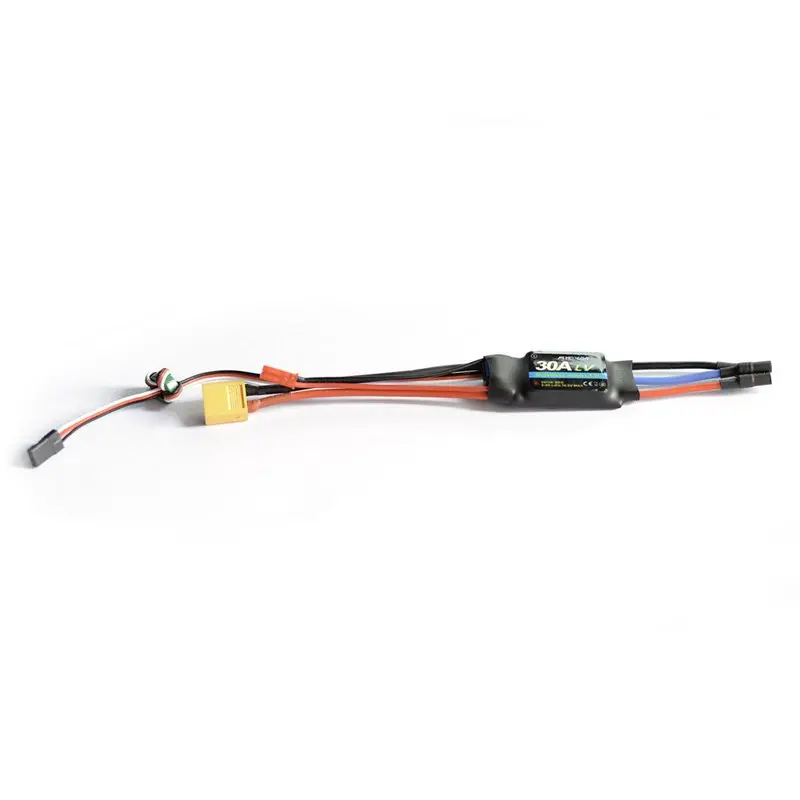 Flycolor Fairy Series 30A 2-4S Brushless Esc With 5V 1A Bec & Xt60 Plug For Sonicmodell Ar Wing 1