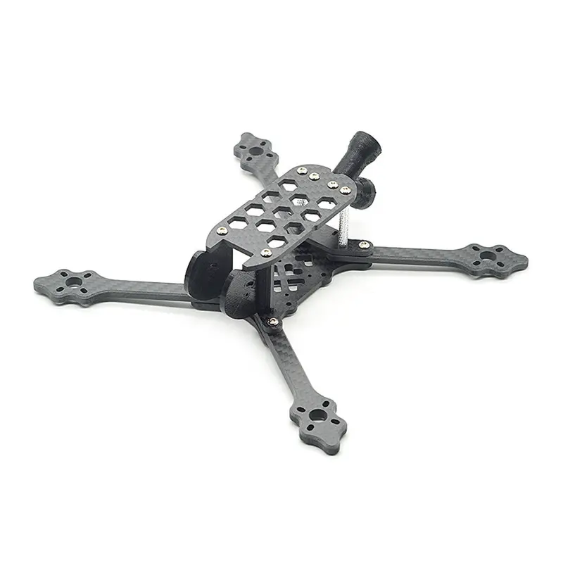 Flyfox Digital 215Mm 5Mm Arm Carbon Fiber Frame Kit Support Dji Fpv System For Rc Drone 1