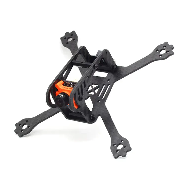 Flyfox No.4 125Mm Fpv Racing Frame Kit Carbon Fiber 16G Only For Rc Drone 1