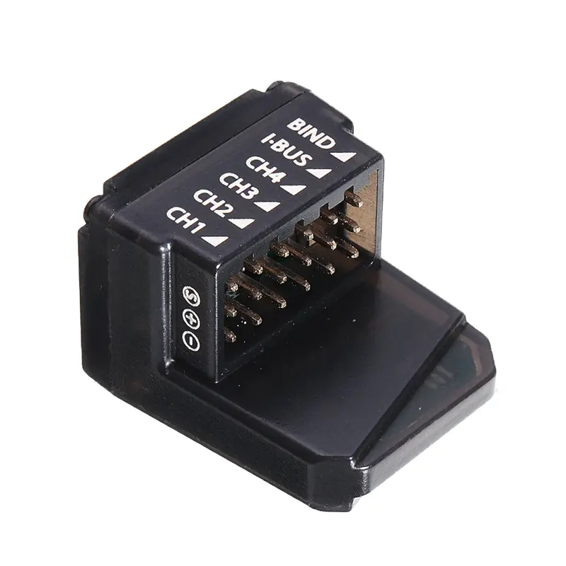 Flysky Fgr4s Receiver Built-In Single-Antenna Bidirectional Ppm / Ibus Output For Nb4 Pl18 Rc Transmitter 1