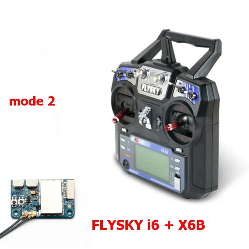 Flysky Fs-I6 Fs I6 2.4G 6Ch Transmitter With Fs-Ia6 Fs-Ia6b Fs-A8s Receiver For Helicopter Airplane Fpv Racing Drone Mode1 Mode2 5