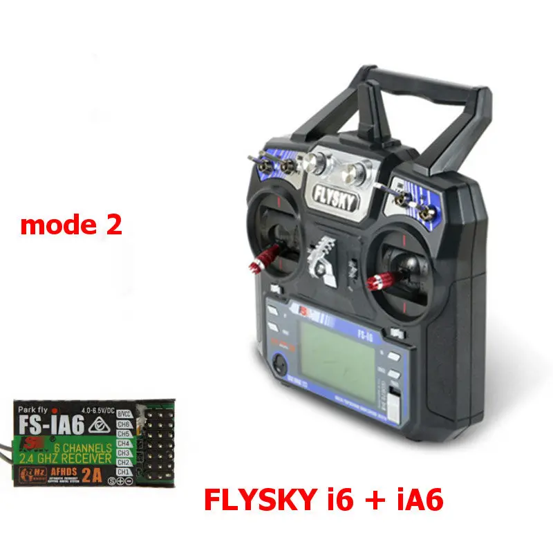 Flysky Fs-I6 Fs I6 2.4G 6Ch Transmitter With Fs-Ia6 Fs-Ia6b Fs-A8s Receiver For Helicopter Airplane Fpv Racing Drone Mode1 Mode2 9