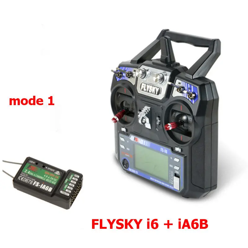 Flysky Fs-I6 Fs I6 2.4G 6Ch Transmitter With Fs-Ia6 Fs-Ia6b Fs-A8s Receiver For Helicopter Airplane Fpv Racing Drone Mode1 Mode2 9