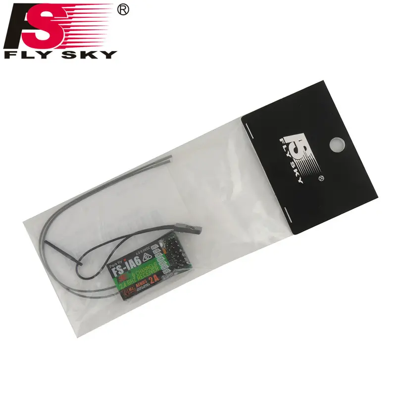 Flysky Fs-Ia6 Receiver 6Ch 2.4G Telemetry Receiver Compatible Flysky I4 I6 I10 Gt2e Gt2f Gt2g Transmitter 1