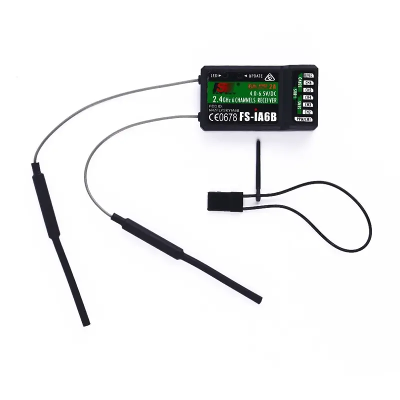 Flysky Fs-Ia6b Ia6b 2.4G 6Ch Afhds Receiver For Fs-I10 Fs-I6 Fs I6 Transmitter Fpv Racer Parts 1