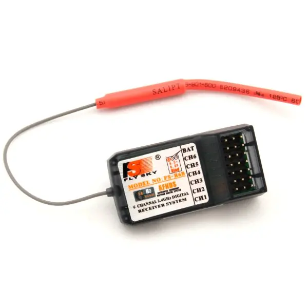 Flysky Fs-R6b 2.4Ghz 6Ch Afhds Receiver For Fs I6 I10 T6 Ct6b Th9x 1
