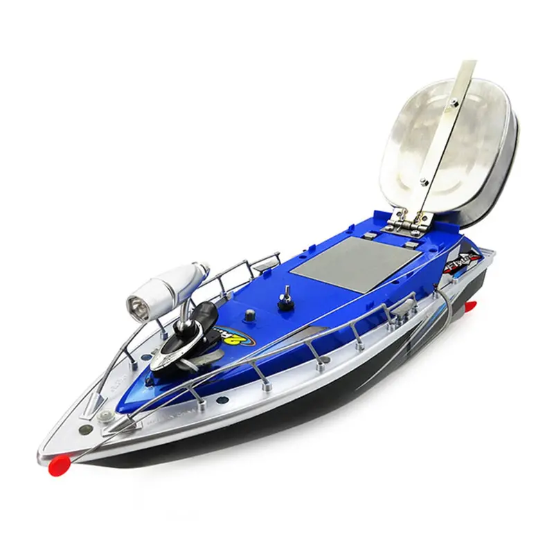 Flytec 2011-3 Rc Boat Toys Fishing Bait Intelligent Wireless Electric Automatic Nesting Double Bin Silent Function Fishing Ship 1