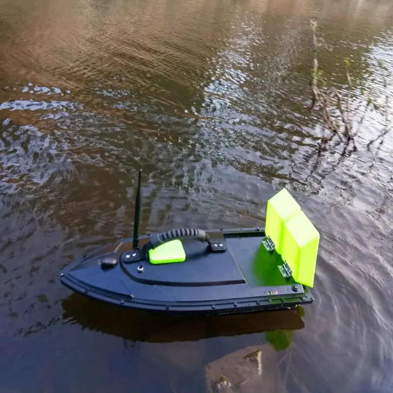 Flytec 2011-5 / V007 / V500 Electric Fishing Bait Rc Boat 500M Remote Fish Finder 5.4Km/H Double Motor Toys Kit / Rtr Version 1