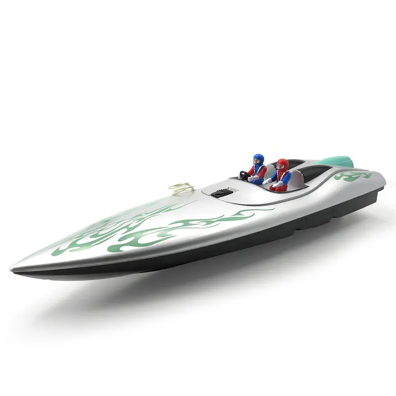 Flytec 2011-9 1/18 46Cm Infrated 40Mhz Silver Rc Boat 15Km/H Without Battery Rtr Toys 1