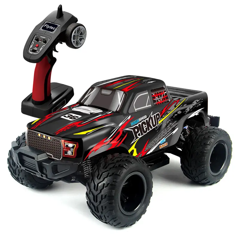 Flytec 8897 1/12 2.4G 4Wd 35Km/H Rc Car Big-Foot Pick-Up Off-Road Truck Rtr Toys 1