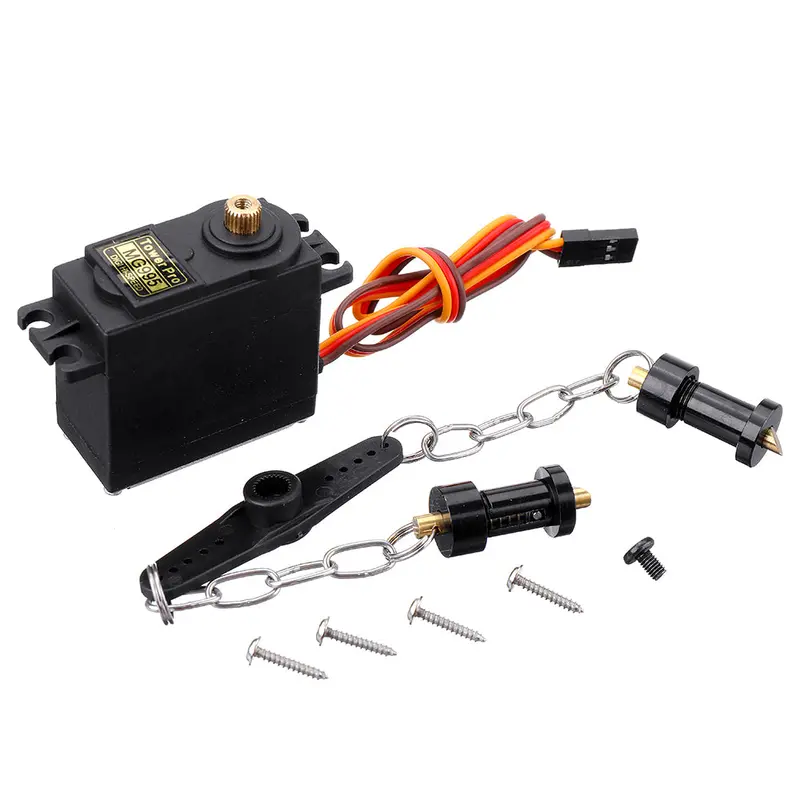 Flytec Original Digi High Speed Servo Set For V007 Intelligent Fishing Finder Bait Rc Boat Parts 1