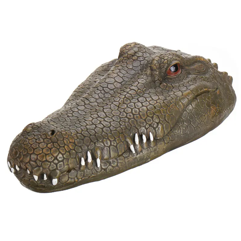 Flytec V002 2.4G Rc Boat Vehicle Models Simulate Crocodile Toys 1