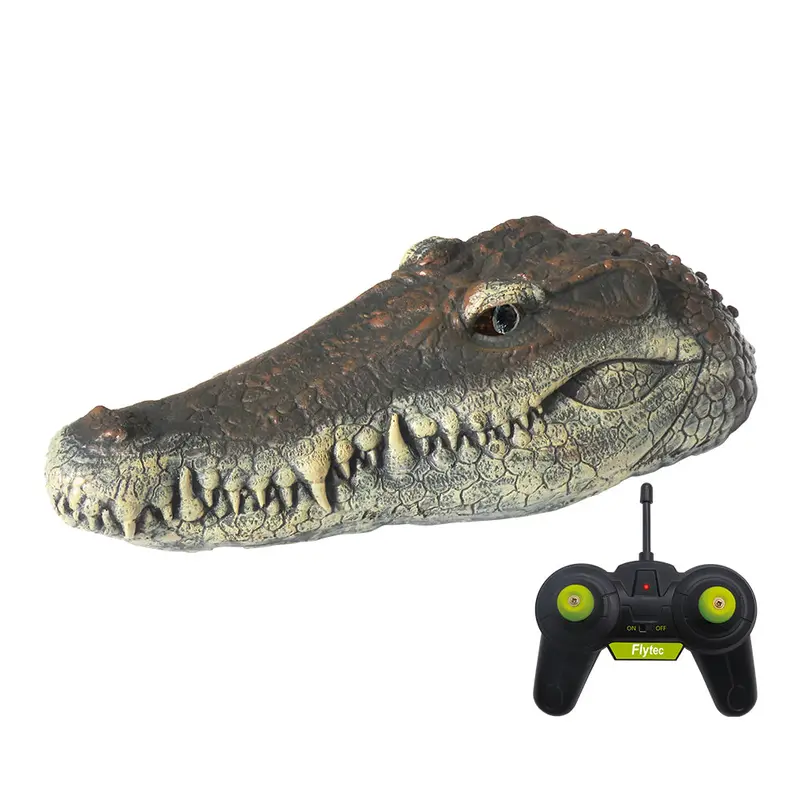 Flytec V005 2.4G Electric Rc Boat Simulation Crocodile Head Vehicles Rtr Model Toy 1