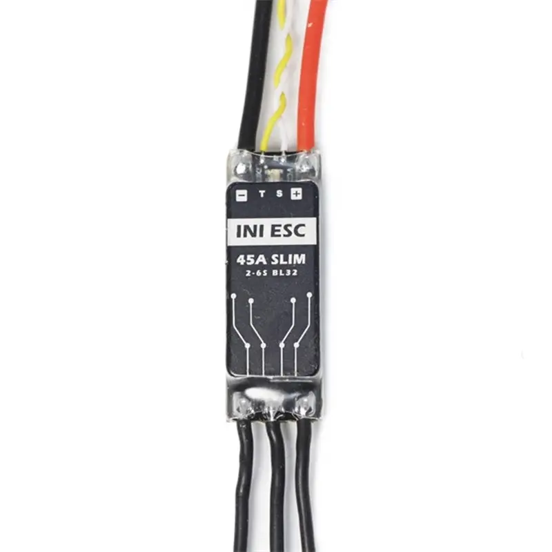 Flywoo Ini 45A Slim Blheli_32 2-6S Esc Oneshot Multishot Dshot150/300/600 Dshot1200 1