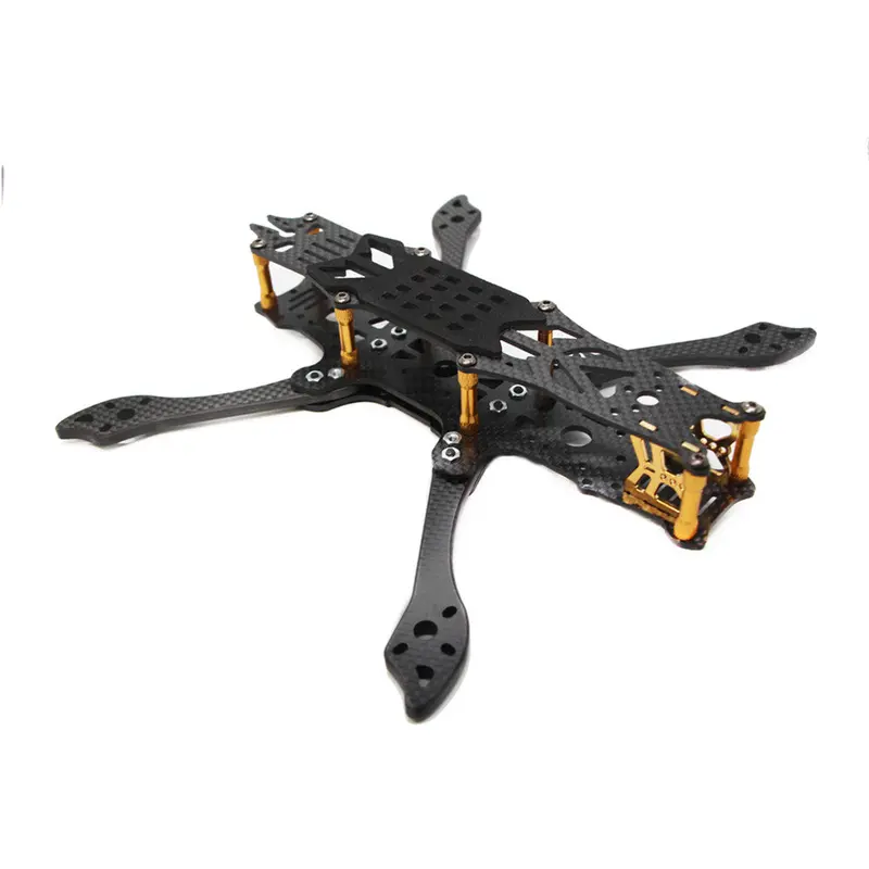 Flywoo Mr.Croc 225Mm 5 Inch Fpv Freestyle Carbon Fiber Racing Frame Kit 5Mm Arm-Gloden 1