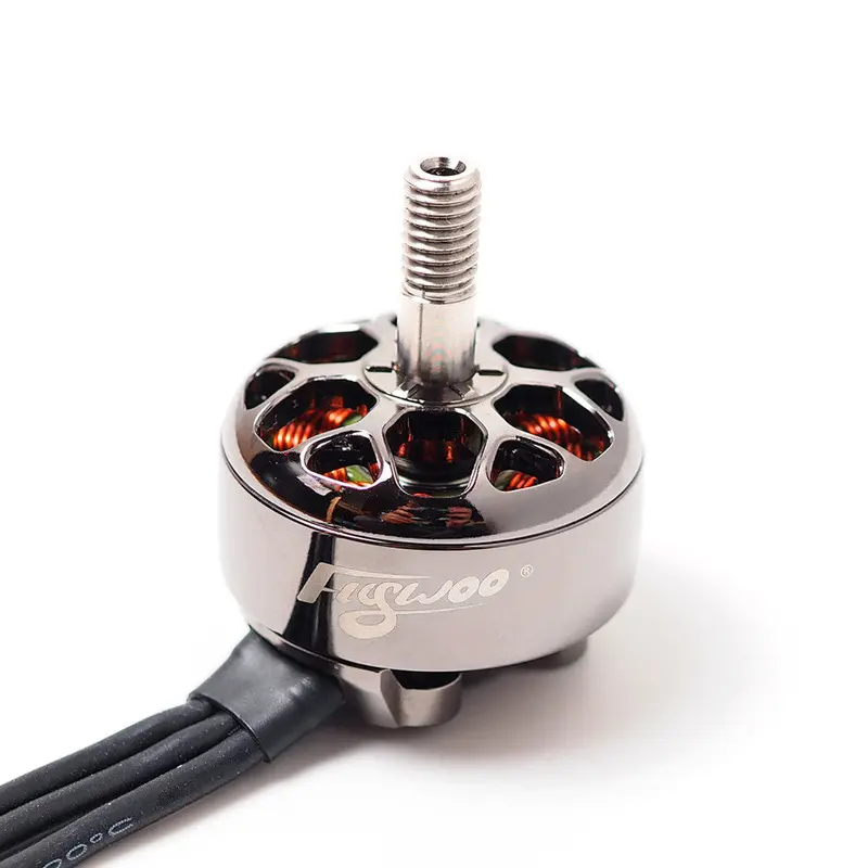 Flywoo Nin N2207 2207 2-6S Fpv 1750/2450/2750Kv Titanium Brushless Motor For Rc Drone Fpv Racing 1
