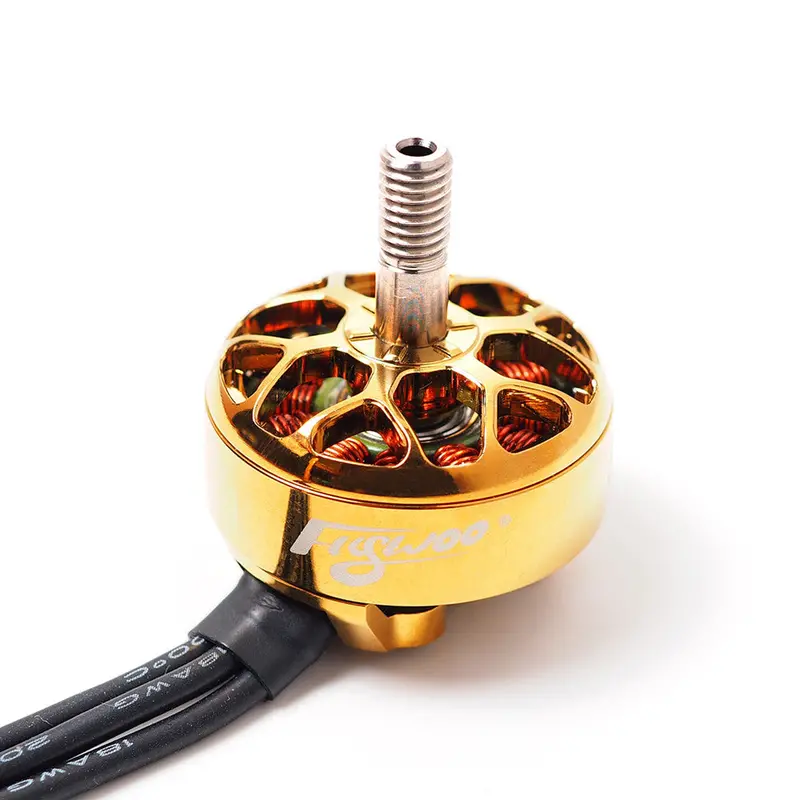 Flywoo Nin N2306 2306 2-6S Fpv 1750/2450/2750Kv Brushless Motor Gold Silver For Rc Drone Fpv Racing 1