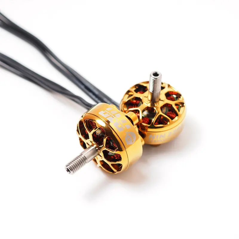 Flywoo Nin N2306 2306 2-6S Fpv 1750/2450/2750Kv Brushless Motor Gold Silver For Rc Drone Fpv Racing 6