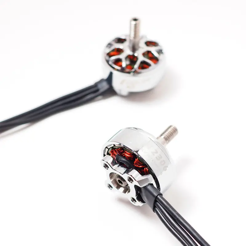 Flywoo Nin N2306 2306 2-6S Fpv 1750/2450/2750Kv Brushless Motor Gold Silver For Rc Drone Fpv Racing 7