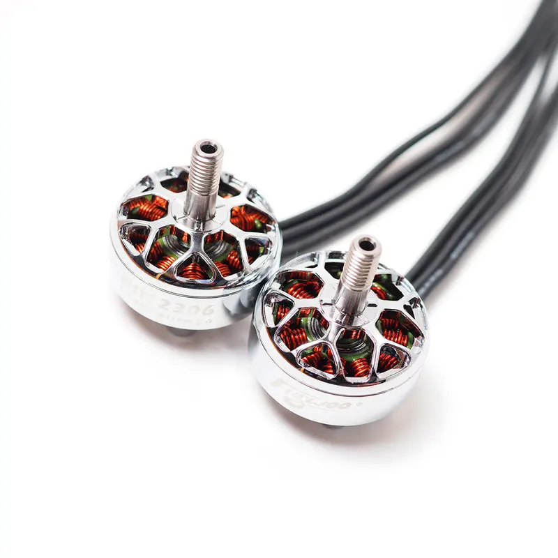 Flywoo Nin N2306 2306 2-6S Fpv 1750/2450/2750Kv Brushless Motor Gold Silver For Rc Drone Fpv Racing 8