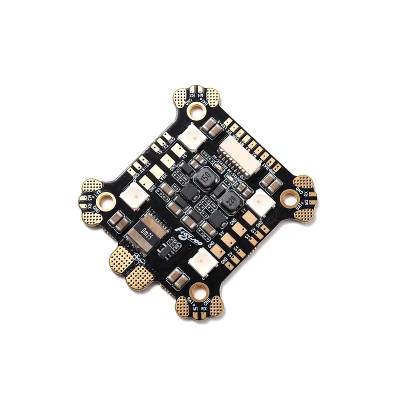 Flywoo Power Hub-Led Rev1 Pdb Built In 5V 9V 2A Bec Ws2812 Led 3-8S For Fpv Racing Rc Drone 1