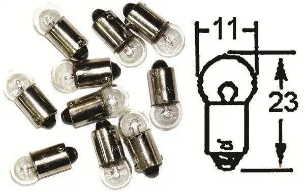 Four Hl025 12V Instrument Globes 1