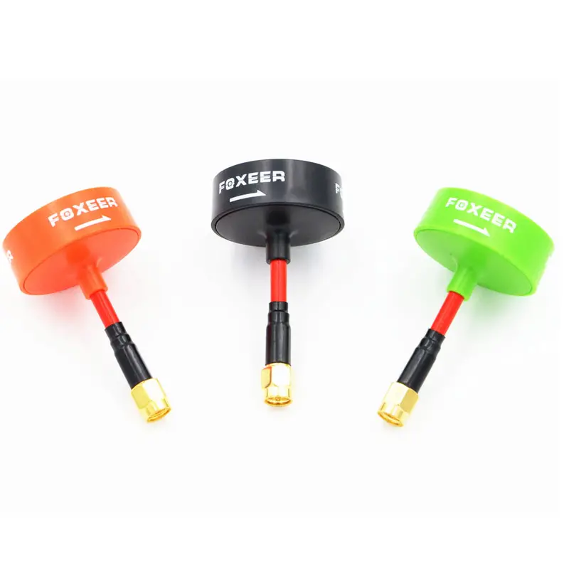 Foxeer 5.8G 3Dbi Tx/Rx Rhcp Omni Fpv Short Antenna Rp-Sma/Sma 6
