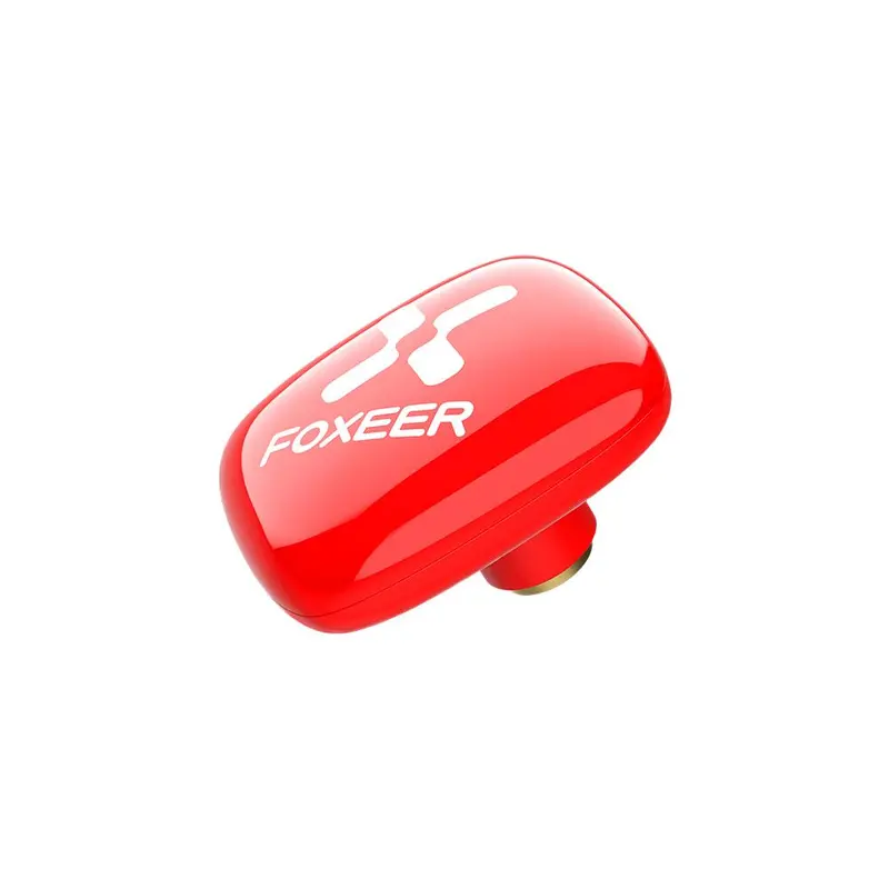 Foxeer Echo Patch 5.8G 8Dbi Lhcp/Rhcp Fpv Antenna Sma Male White/Red For Rc Drone 1