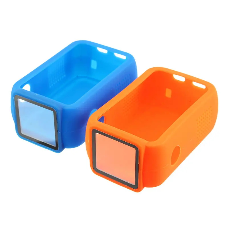 Foxeer Legend 3 Silicone Protector Case Camera Rubber Cover Orange Blue 1