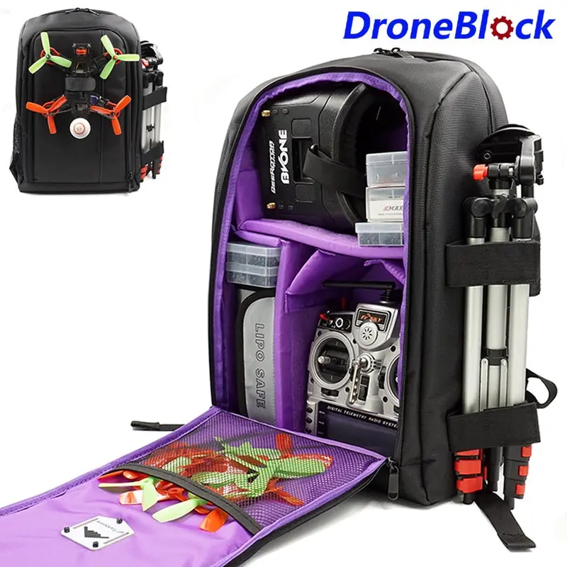 Fpv Racing Drone Quadcopter Backpack Carry Bag Outdoor Portable Case For Multirotor Rc Plane Fixed Wing 1
