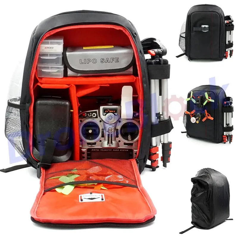Fpv Racing Drone Quadcopter Backpack Carry Bag Outdoor Tool For Multirotor Rc Fixed Wing Spark Comparable With Betaflight 1