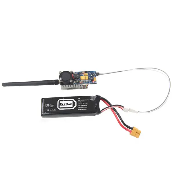 Fpv Transmitter Power Cable White 25Cm For Dji Phantom 1