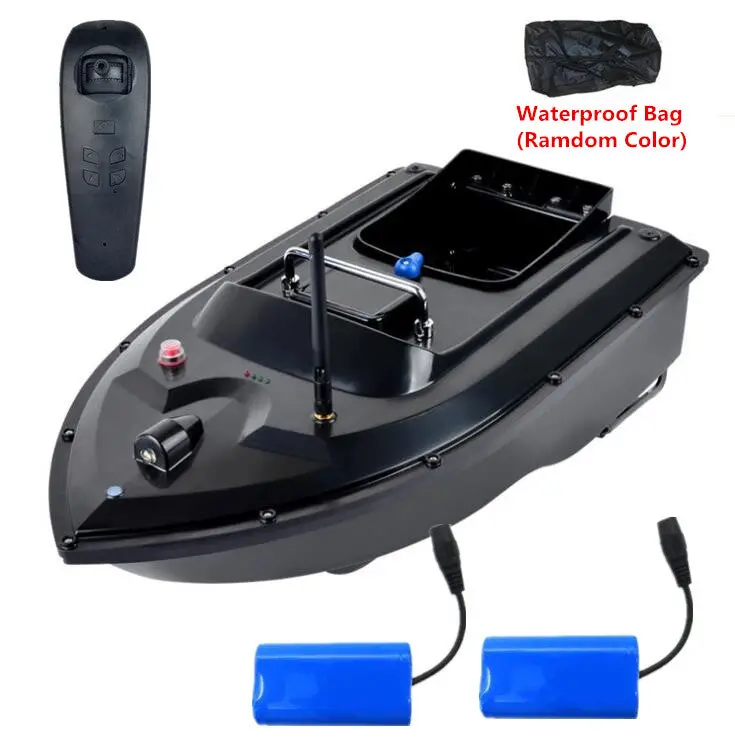 Free Bag Auto Rc Remote Control Fishing Bait Boat Toy 180Mins 500M Long Rc Distacne Double Motor Fish Finder Ship Boat Speedboat 1