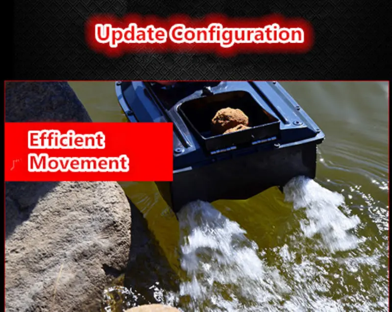Free Bag Auto Rc Remote Control Fishing Bait Boat Toy 180Mins 500M Long Rc Distacne Double Motor Fish Finder Ship Boat Speedboat 2