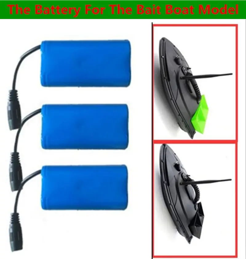 Free Shipping 1Pcs 2Pcs 3Pcs T188 T888 2011-5 Remote Control Rc Fish Finder Fishing Bait Boat Spare Parts 7.4V 5200Mah Battery 1