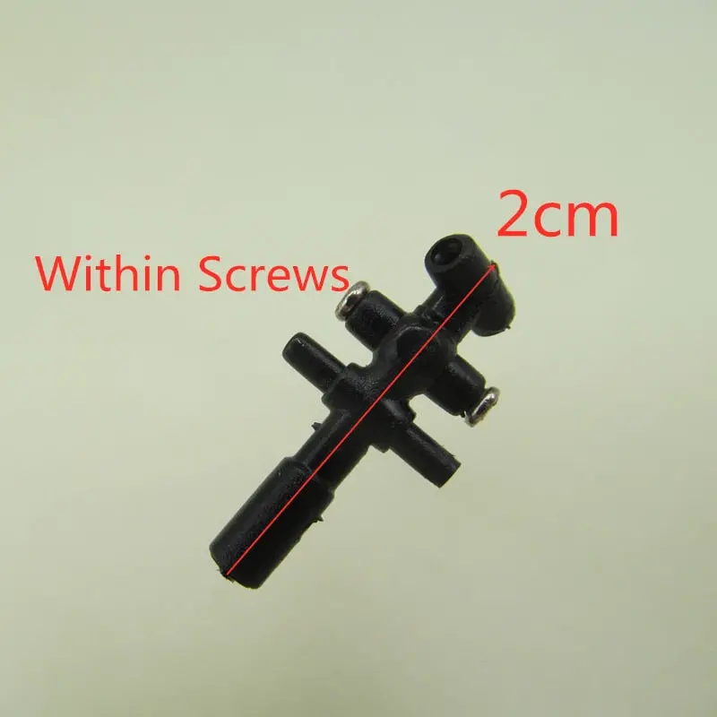 Free Shipping 5Pcs Mini Helicopter Spare Parts Syma S107 S107g S108 S109 S102g S105g Main Shaft Plastic Head 2Cm T Plastic Rc 1