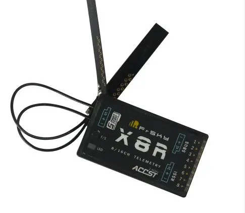 Free Shipping Frsky X8r 2.4G S.Port 8/16Ch Telemetry Receiver X8r For Taranis X9d X9d Plus- Pcb Antenna 1