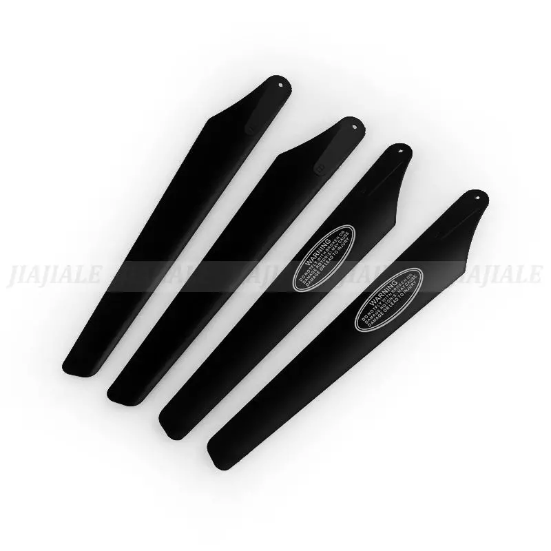 Free Shipping + Wholesale S031g - 08 Main Blades 2A +2 B Spare Parts Main Rotor Tee S031 Gyro Metal Rc Helicopter Parts 1
