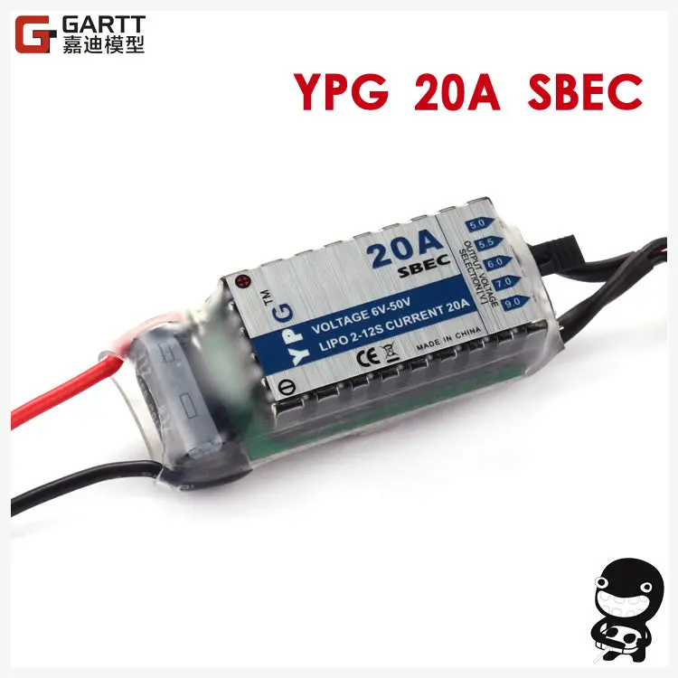 Freeshipping Ypg 20A Hv Sbec High Quality For Rc Model Airplane No Programming Required 1