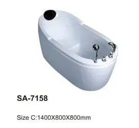 Freestanding Bathtub Sa-7158C 1