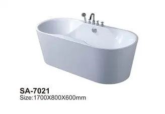 Freestanding White Bathtub Sa-7021 1