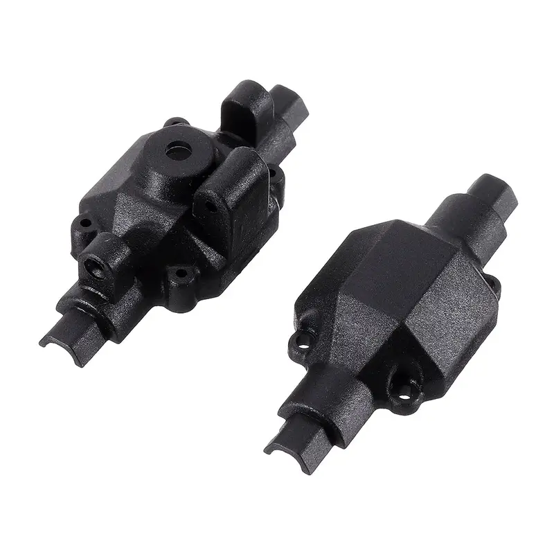 Front+Rear Gear Plastic Case Shell For Rgt 136240 V2 1/24 4Wd Vehicle Rc Rock Crawler Off-Road Rc Car Parts 1