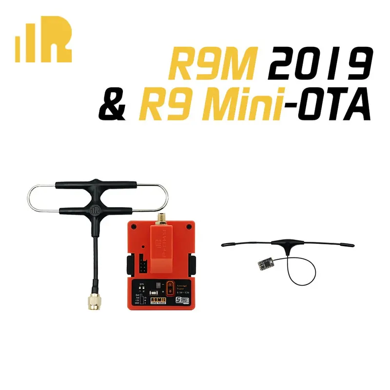 Frsky R9m 2019 Module And R9mm R9mini R9 Slim+ Ota Receiver With Mounted Super 8 And T Antenna 1