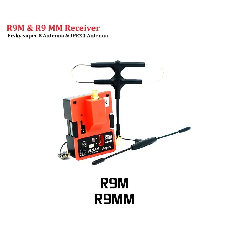 Frsky R9m & R9m Lite Module R9mm Receiver Original Frsky Super 8 Antenna & Ipex4 Antenna 900Mhz For R9 Mini / R9mm /R9 Receiver 1